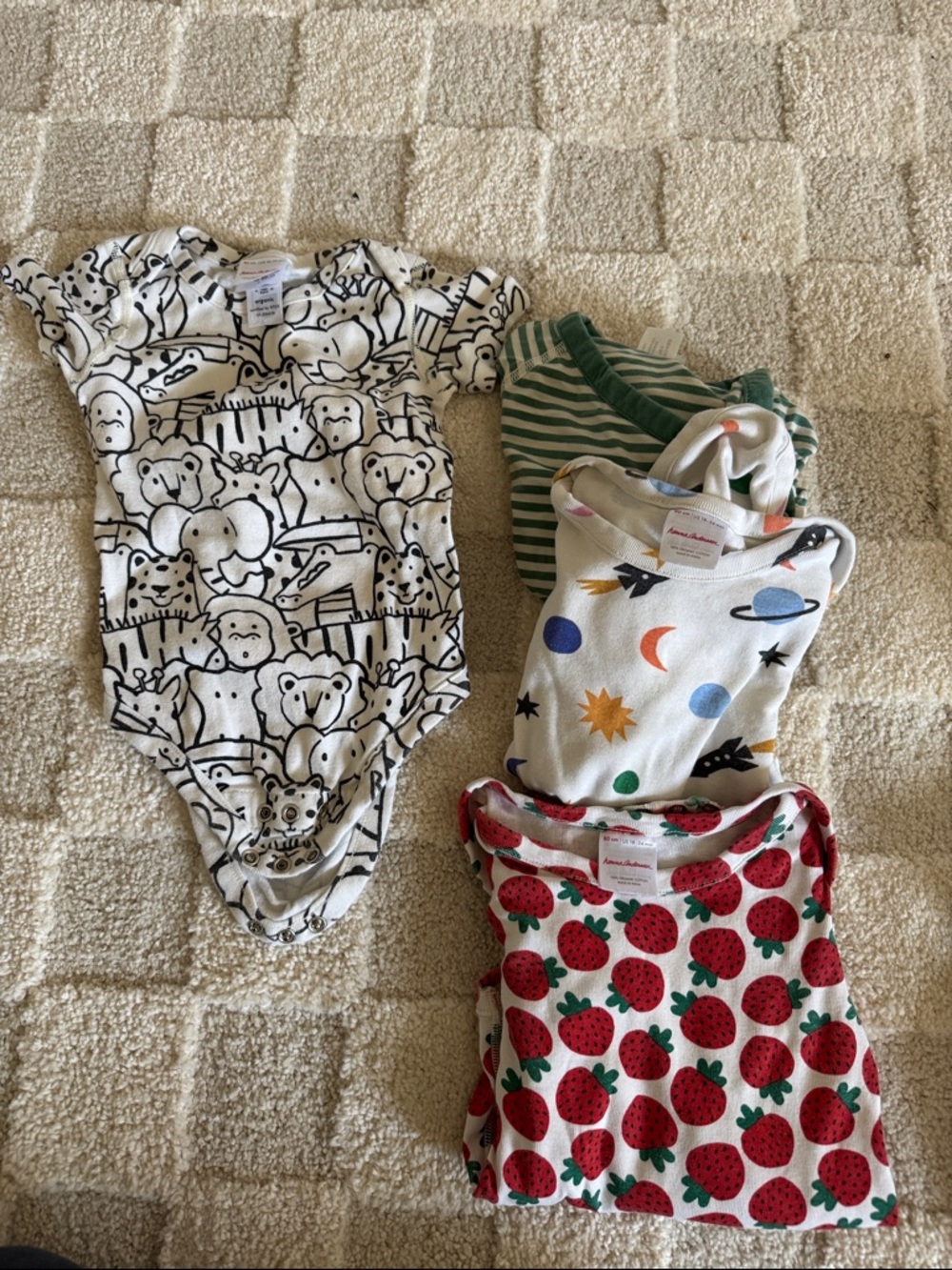 18-24 month Hanna Andersson baby Bodysuit - all 4